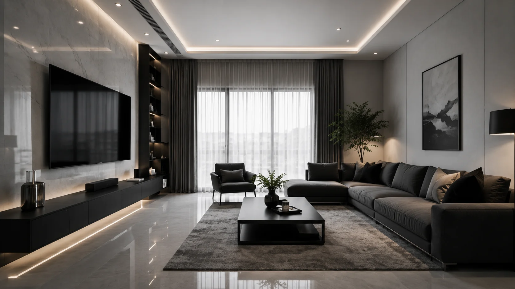 Desain Interior Ruang Tamu