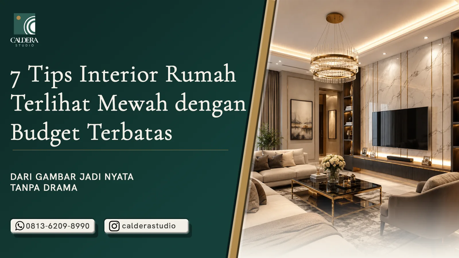 Tips Interior Rumah Terlihat Mewah