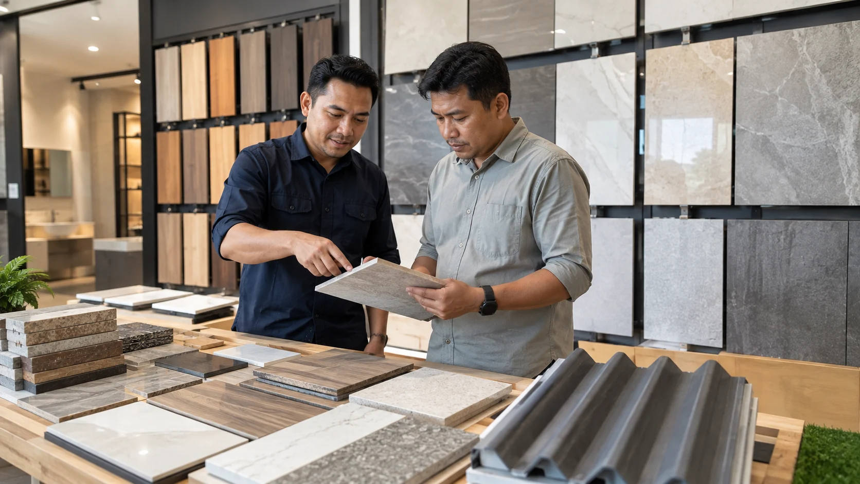Panduan Memilih Material Interior Komersial